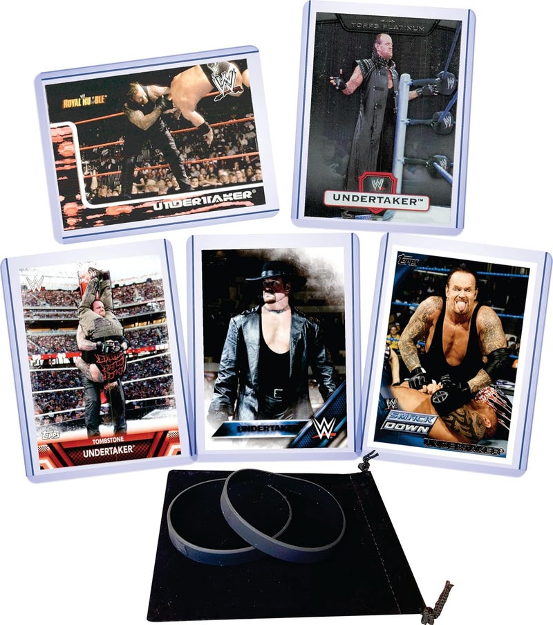 Chaser Undertaker (5) Assorted Wrestling Cards Gift Pack - Image 1